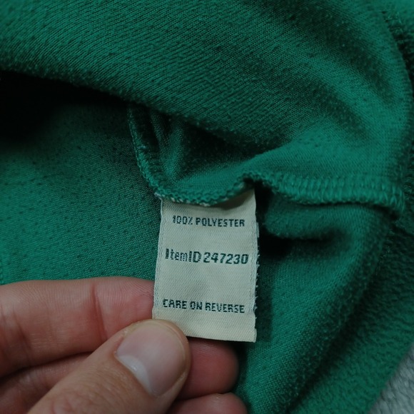 LL Bean Jacket Womens Medium Green Fleece Full Zip Pockets Outdoor Casual a2 - Picture 5 of 8